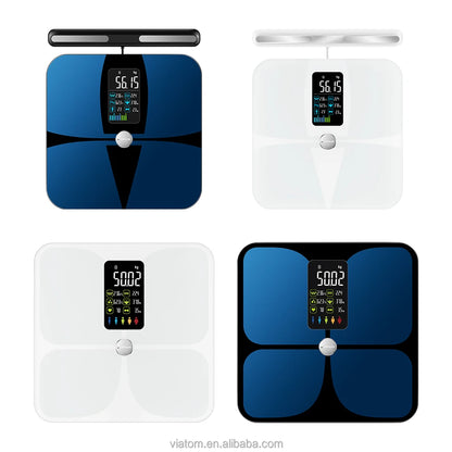 Viatom 3-250kg/6lb-550lb Best Smart Scales in Smart Health and Fitness Bluetooth Body Fat Scale Body Mass Index Scales