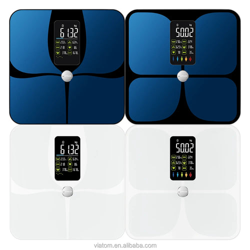 Viatom 3-250kg/6lb-550lb Best Smart Scales in Smart Health and Fitness Bluetooth Body Fat Scale Body Mass Index Scales