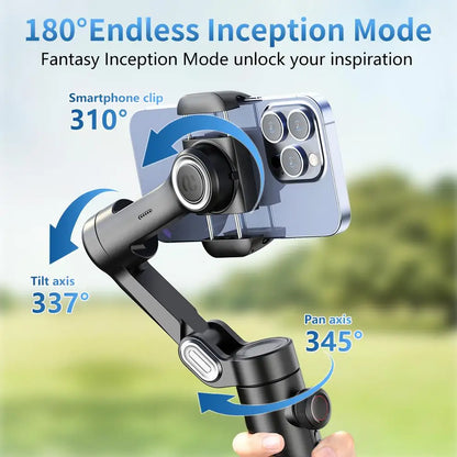 AOCHUAN 3-assige handheld gimbal-stabilisator voor smartphone met invullicht voor iPhone Android Face Tracking Vlog Smart XE2025-11-09 11:26:11
