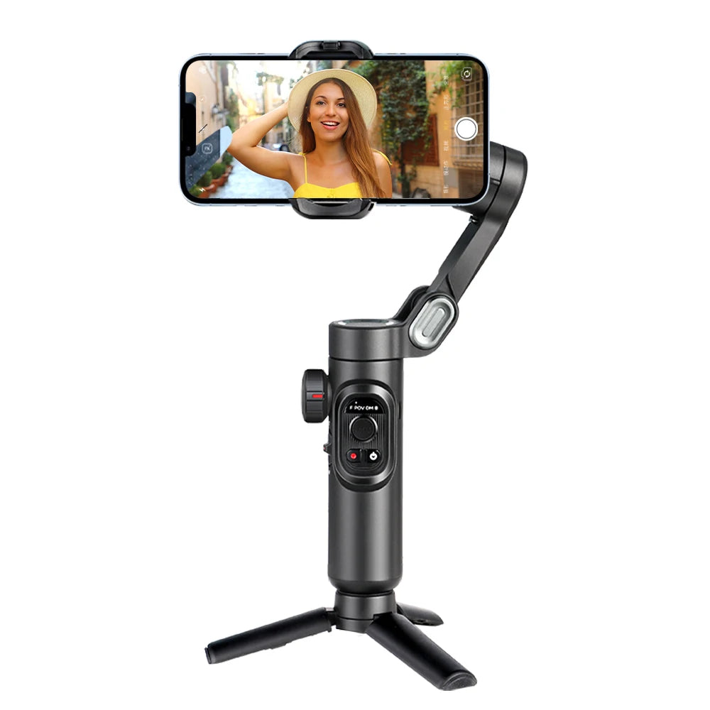 AOCHUAN 3-assige handheld gimbal-stabilisator voor smartphone met invullicht voor iPhone Android Face Tracking Vlog Smart XE2025-11-09 11:26:11